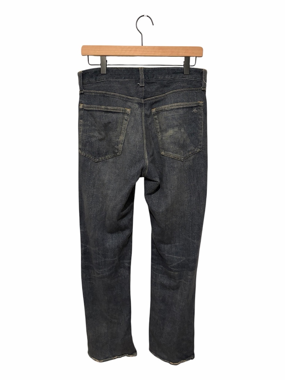 Rag & Bone Miramar Jeans Size 29 Fit 4 Straight Pants In Empire Denim Sweats - Picture 10 of 16